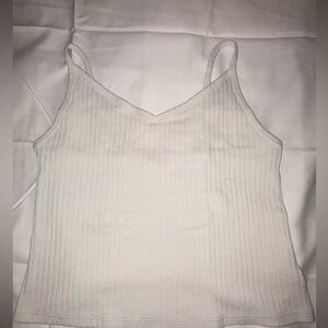 off white knit tank top🍦